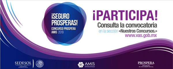 Convocatoria de  Concurso PROSPERA AMIS 2019