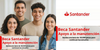 Beca Santander "Apoyo a la Manutención 2025"