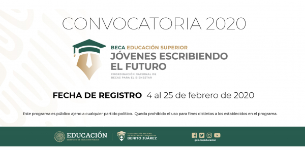 &quot;Beca Educación Superior Jovenes Escribiendo el Futuro&quot;