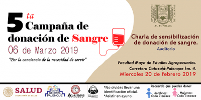 Charla de Sensibilización de Donación de Sangre